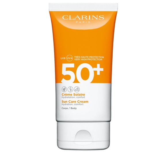 Clarins Sonnenschutz-Creme Körper Uva/uvb 50+ 150ml