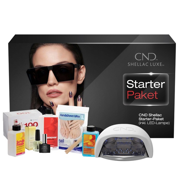 CND Shellac Luxe Starter-Paket LUXE (inkl. LED-Lampe)