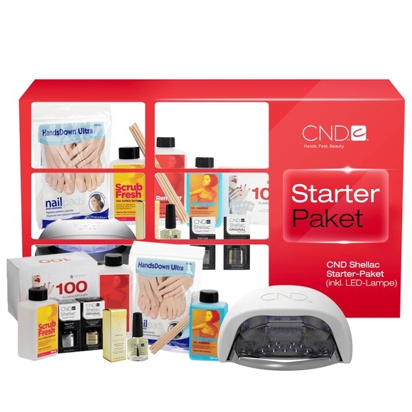CND Shellac Starter-Paket (inkl. LED-Lampe)