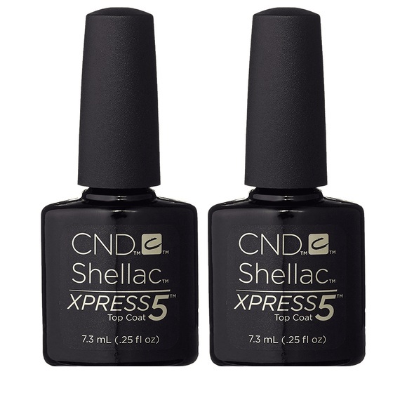 CND Shellac Shellac XpressTop Coat x2 2x7.3ml