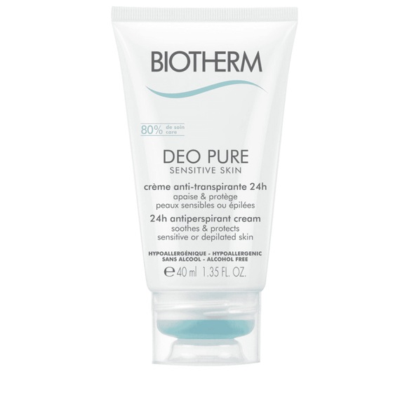 Biotherm Deo Pure 24H Antiperspirant Cream (Sensitive Skin) 40ml/1....