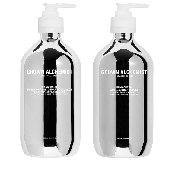 Grown Alchemist Weihnachtsset - Hand Wash + Hand Cream 500ml