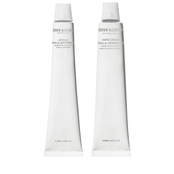 Grown Alchemist White Lip + Hand Kit Damen Set
