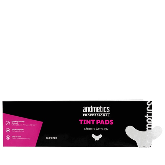 andmetics Professional Range Wimpern Färbeblättchen