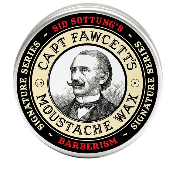 Captain Fawcett Sid Sottung's Barberism Moustache Wax 15ml