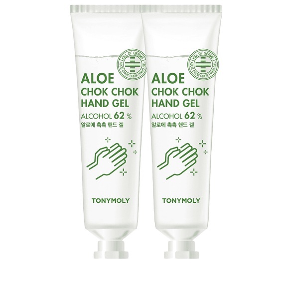 TONYMOLY 2er Set Aloe Vera Hand Gel zur Desinfektion 2 x 30ml