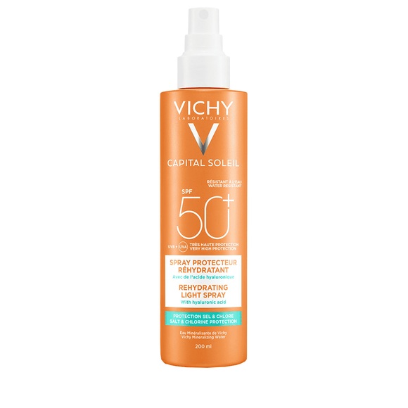 Vichy Capital Soleil Beach Protect - Multi-Schutz Sonnenspray LSF 50+ 200ml