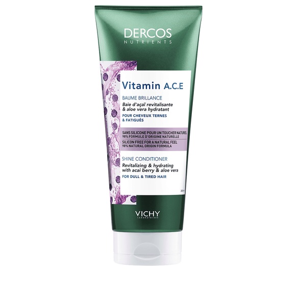 Dercos Nutrients Vitamin Shampoo für stumpfes & müdes Haar 200ml