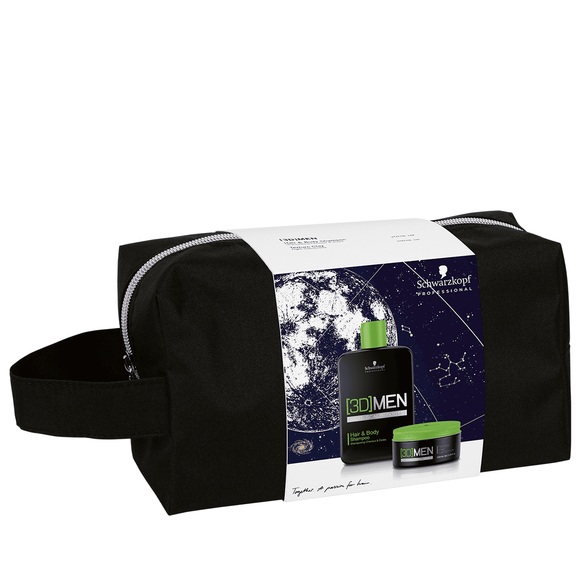 Schwarzkopf Prof. [3D]MENSION 3DMen Bag 250 + 100ml