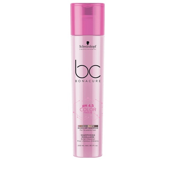 Schwarzkopf Prof. BC Bonacure pH 4.5 Color Freeze Chocolate Micellar Shampoo 250ml