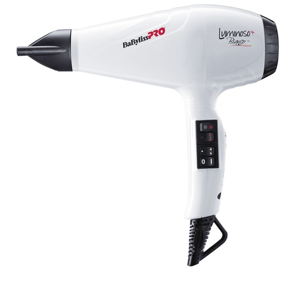 BaByliss PRO Luminoso+ Haartrockner Weiß