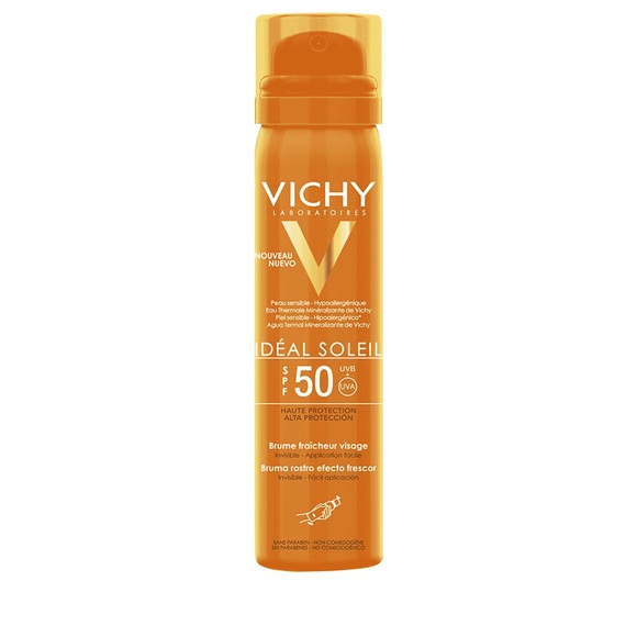 Vichy Ideal Soleil Frischer Gesichtsspray LSF 50 75ml
