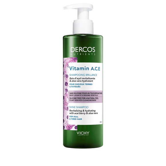 Dercos Nutrients Vitamin Shampoo für stumpfes & müdes Haar 250ml