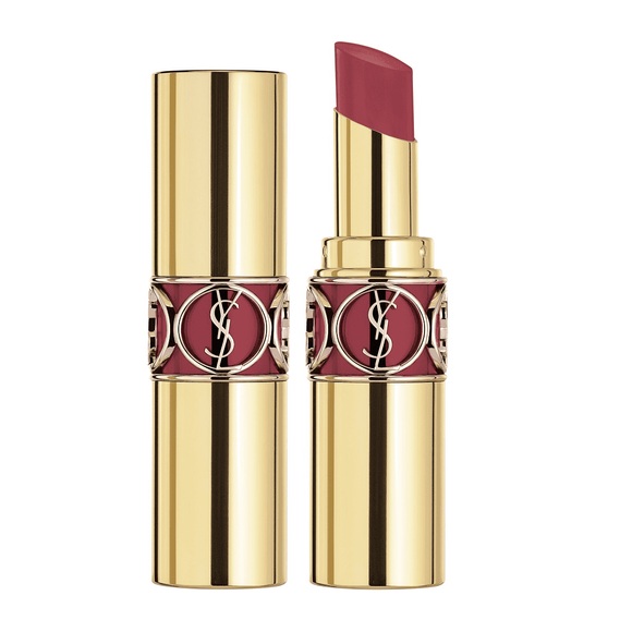 Yves Saint Laurent Nr. 86 - Mauve Cuir Rouge Volupté Shine Lippenstift 4.5 g