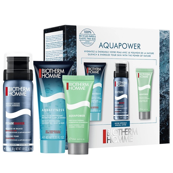 Biotherm Homme - Aquapower Trio Kit