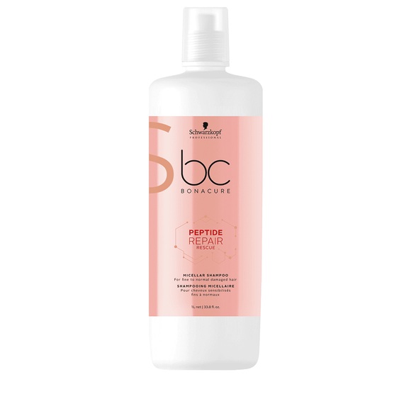 Schwarzkopf Prof. BC Bonacure Peptide Repair Rescue Micellar Shampoo 1000ml