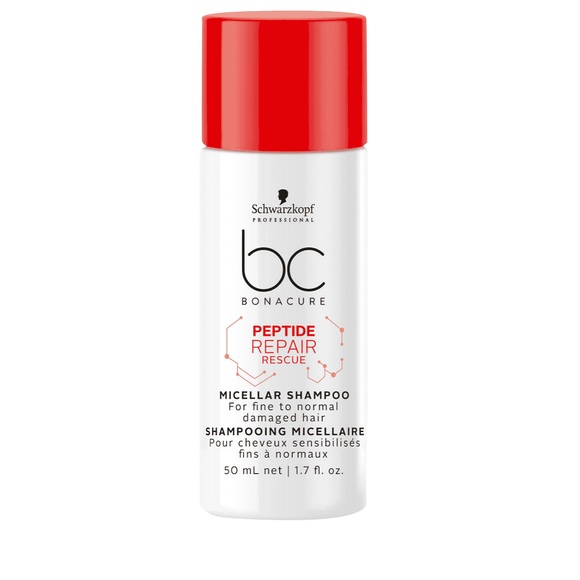 Schwarzkopf Prof. BC Bonacure Peptide Repair Rescue Micellar Shampoo 50ml