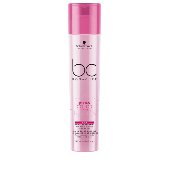 Schwarzkopf Prof. BC Bonacure pH 4.5 Color Freeze Rich Micellar Shampoo 250ml