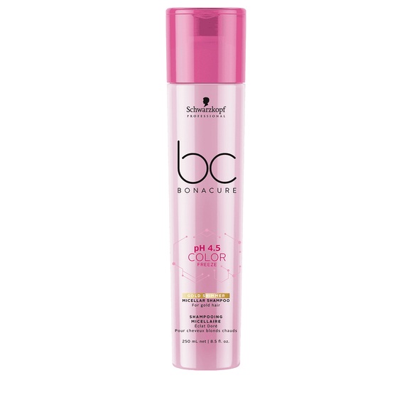 Schwarzkopf Prof. BC Bonacure pH 4.5 Color Freeze Pigmented Gold Shampoo 250ml