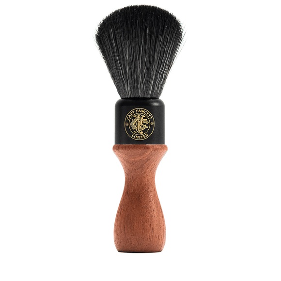 Captain Fawcett Wooden Handle Synthetic Fibre Shaving Brush (Rasierpinsel)