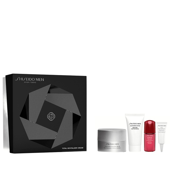 Shiseido Shiseido Men Total Revitalizer Cream Set 50 ml + 30 ml + 10 ml + 3ml