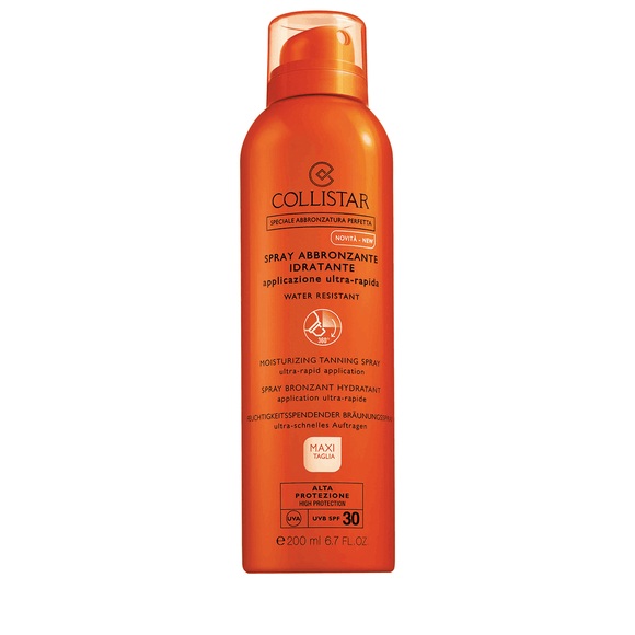 Collistar Moisturizing Tanning Spray SPF 30 Sonnenspray 200ml