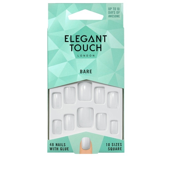 Elegant Touch - Bare Nails Square
