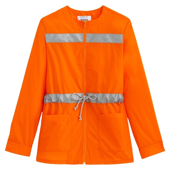 Jacke im Stil einer Warnweste