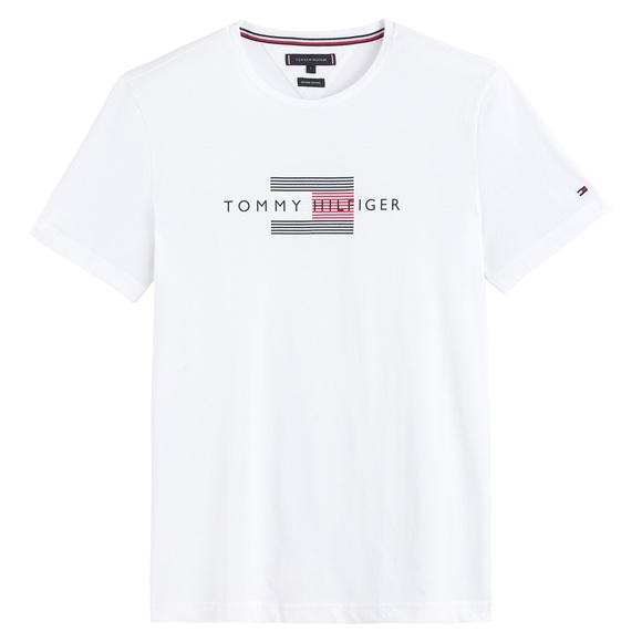 Tommy Hilfiger Lines T-Shirt white