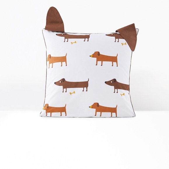 Kissenbezug aus Bio-Baumwolle Woopets