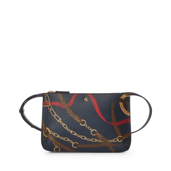 Bedruckte Handtasche mit Schulterriemen