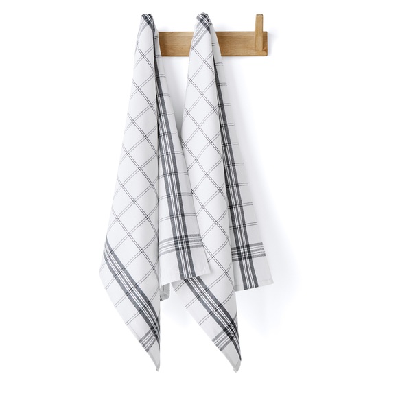 2er-Pack Geschirrtücher, Webkaros