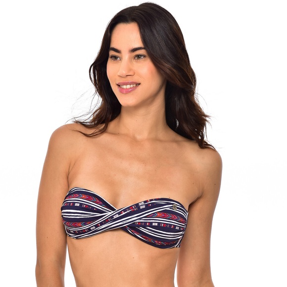 Bikini-Oberteil Boro Seascape, Bandeau-Form