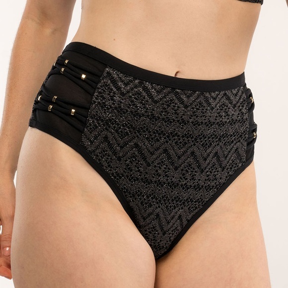 Bikini-Slip Corfu mit hohem Bund