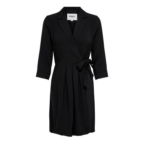 Hemdblusenkleid zum Binden, Reverskragen