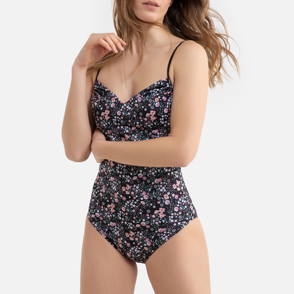 Badeanzug mit Blumenprint