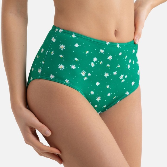 Bikini-Slip mit Blumenprint