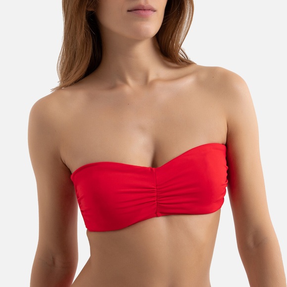 Bikini-Oberteil in Bandeau-Form