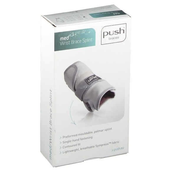 push Handgelenkba Gr2 15-17cm Schie re hellgr (1 Stück)
