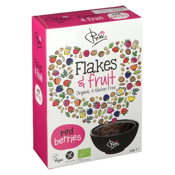 Rosies Flocken & Früchte rote Früchte Bio