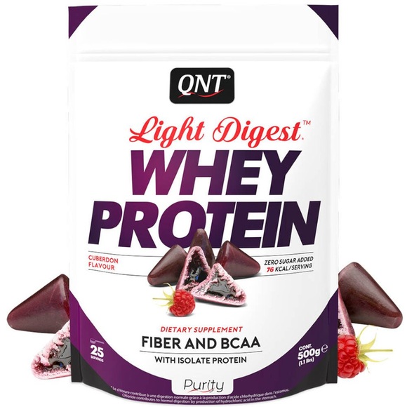 QNT - Light Digest Whey Protein Cuberdon - 500g
