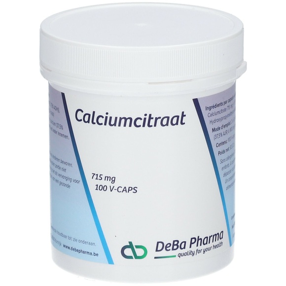 DeBa Pharma Calciumcitrat 715 mg