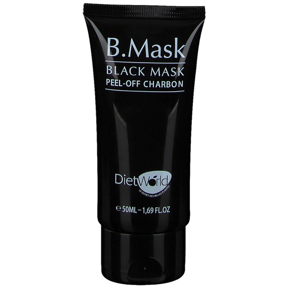 B. Maske Schwarz Maske Maske Abziehen von Charbon