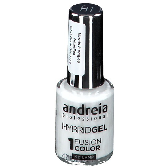 Andreia Hybrid Nagellack Gel Fusion Color H1 Schneewittchen