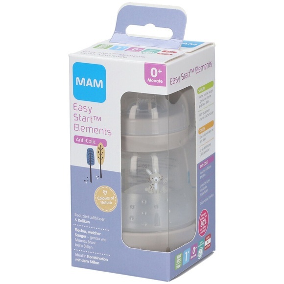 MAM Easy Start Elements Anti-Colic Babyflasche