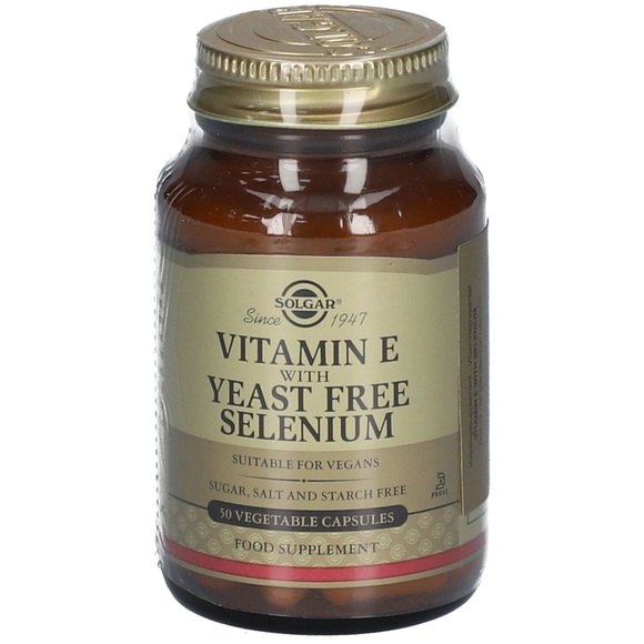 Solgar Vitamin E Selenium 50 Capsules (Vitamines et suppléments , V...