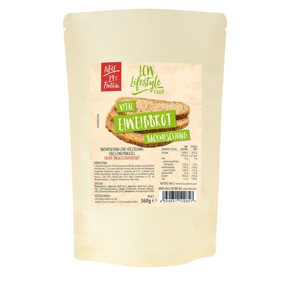 LCW Eiweissbrot Backmischung Vital