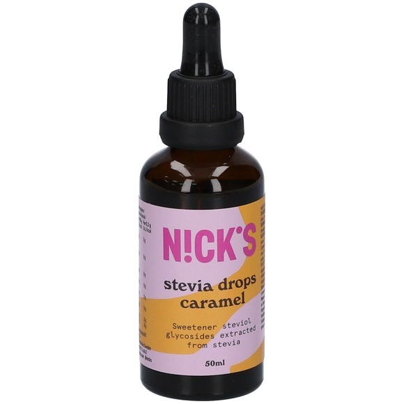 NICK'S Stevia Tropfen, Karamell