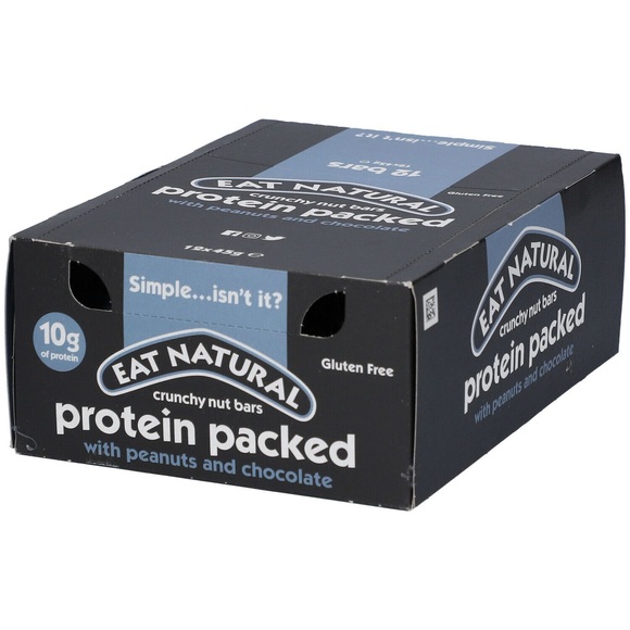 EAT NATURAL Knuspriger Nussriegel, Schoko-Erdnuss