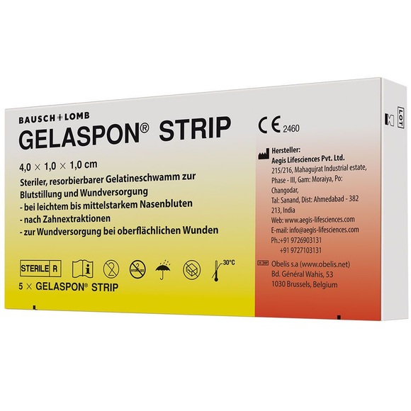 Dr. Gerhard Mann Gelaspon® Strip 4 x 1 x 1 cm